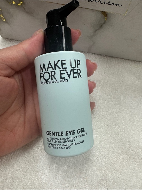 Makeup Forever Other - Make Up For Ever Gentle Eye Gel - Light Blue Pump Bottle